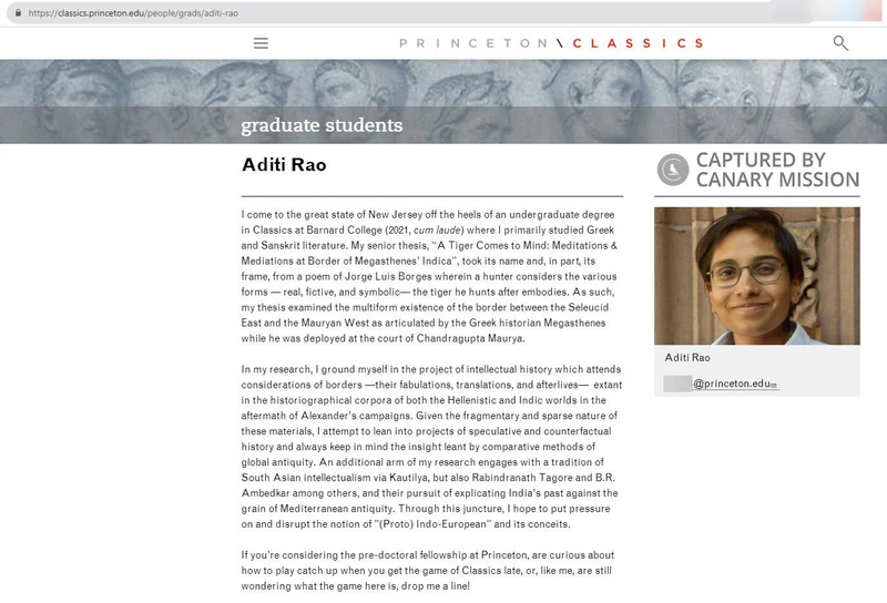 Aditi Rao cm31 classics.princeton.edu_#31