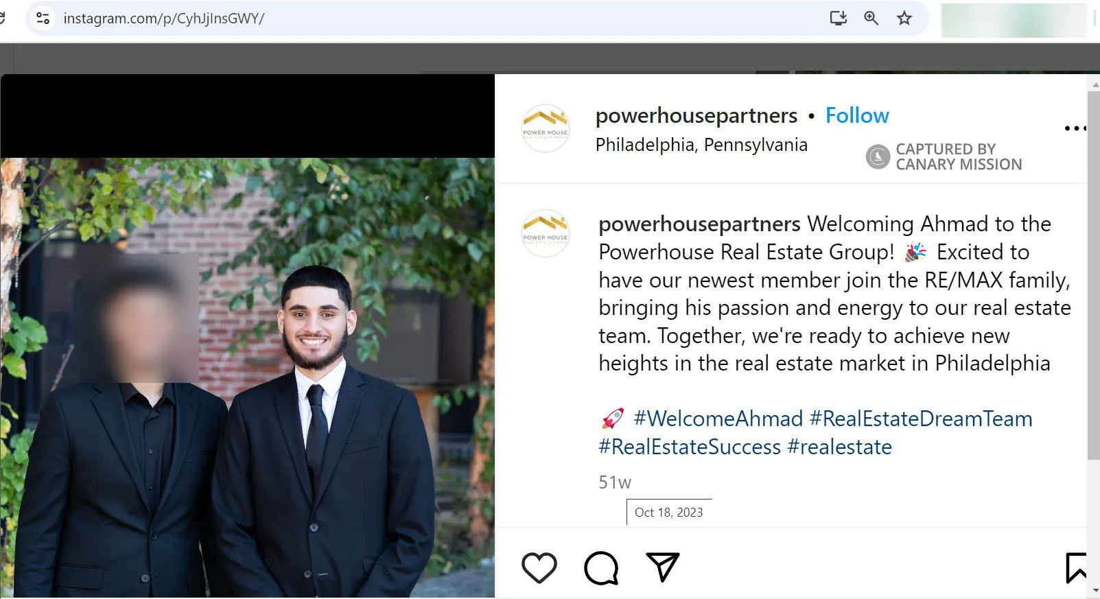 Ahmad Alhamaiel  - Instagram - Oct 17, 2023
