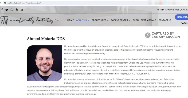 Ahmed Mataria cm14 ecofriendlydentistry.com_#14