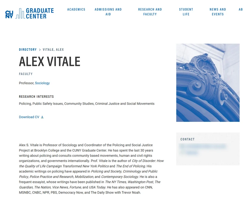 Alex Vitale_#18