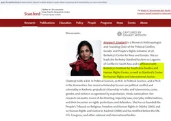 Angana P Chatterji