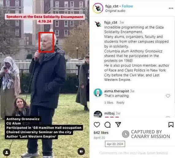 Anthony Gronowicz  - Instagram - Apr 19, 2024