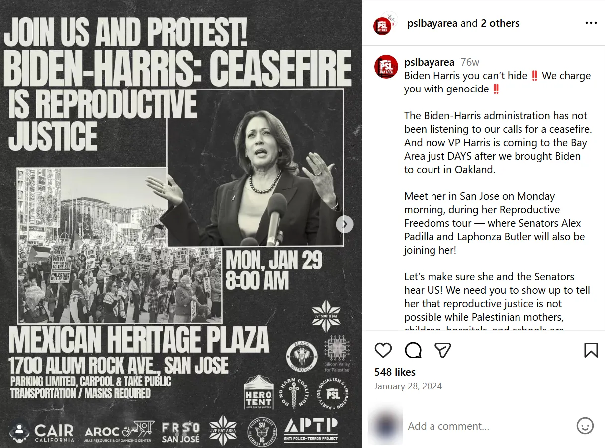 Biden-Harris Ceasefire Is Reproductive Justice