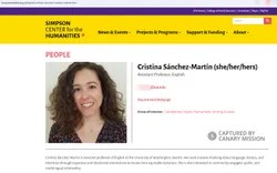 Cristina Sanchez-Martin