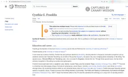 Cynthia Franklin