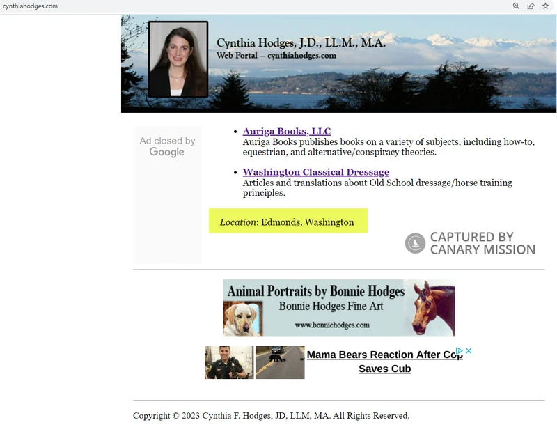 Cynthia Hodges_#20