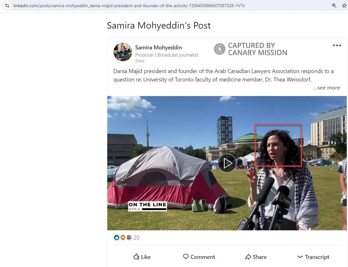 Dania Majid  - LinkedIn - Jun 1, 2024