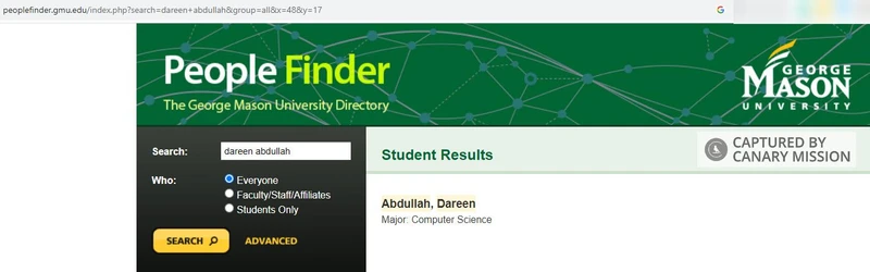 Dareen Abdullah cm07 peoplefinder.gmu.edu_#9