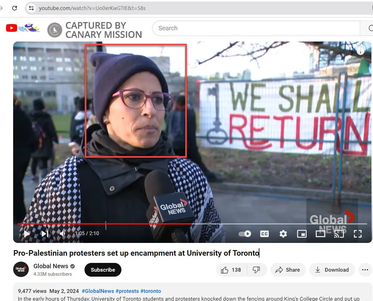 Deborah Cowen  - YouTube - May 2, 2024