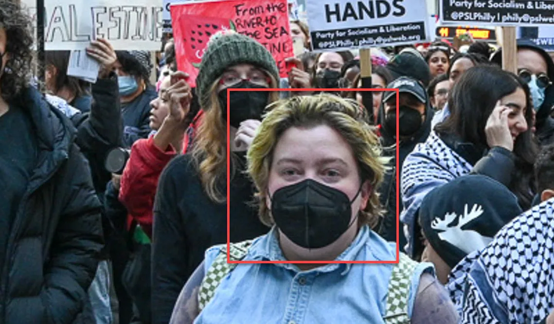 Close-up of Elliot Joan at the same protest. Source: Flickr.jpg