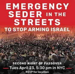Emergency Seder In The Streets