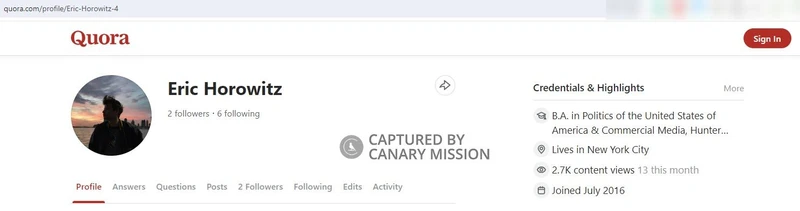 Eric Horowitz cm06 quora.com_#8