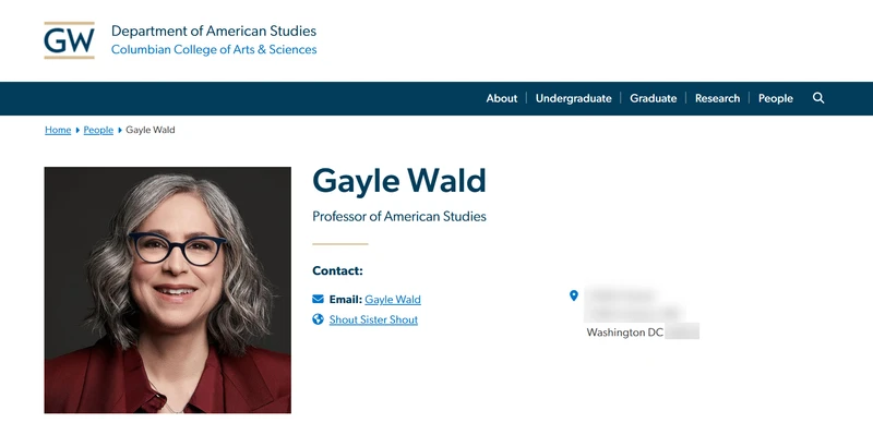 Gayle Wald_#4