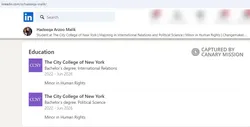 Hadeeqa Malik cm27 LinkedIn