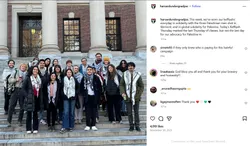 Keffiyeh Thursday at Harvard - 11/30/2023