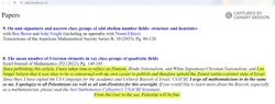 Ila Varma cm05 math.utoronto.ca