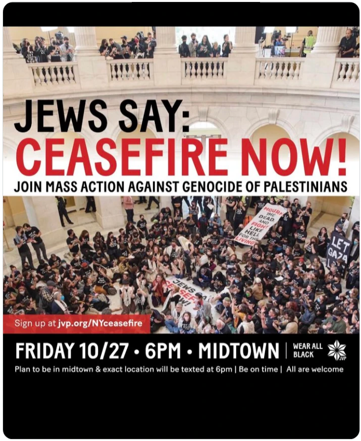 Jews Say Ceasefire Now