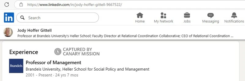 Jody Hoffer Gittell_#13