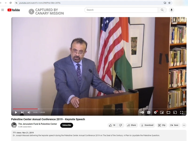 Joseph Massad cm09 YouTube_#9