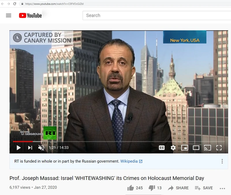 Joseph Massad cm18 Youtube_#18