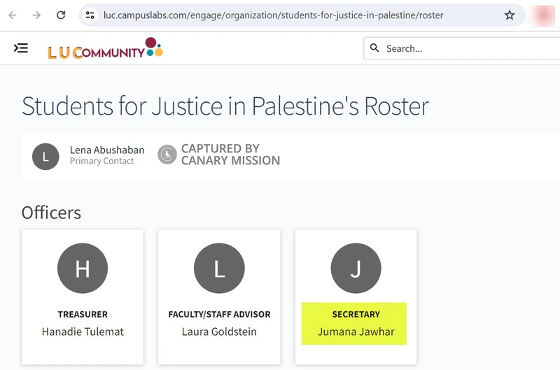 Jumana Jawhar cm01 luc.campuslabs.com_#1