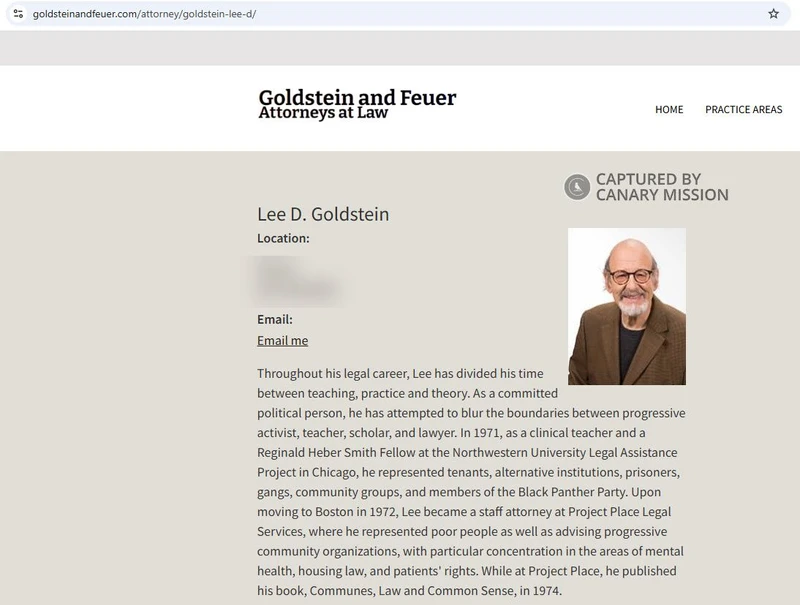 Lee D Goldstein_#11