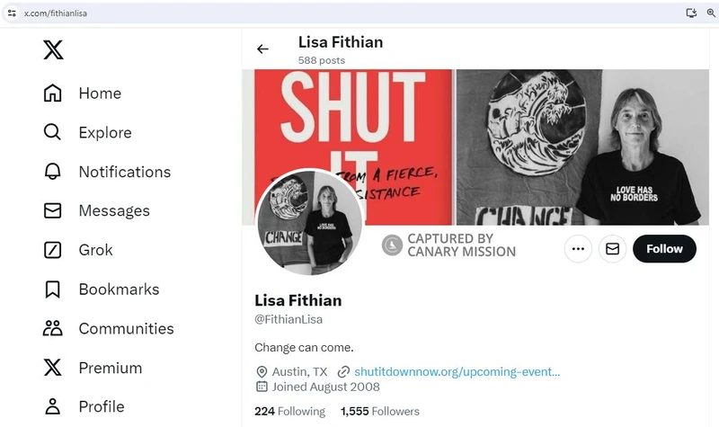 Lisa Fithian cm21 Twitter_#21