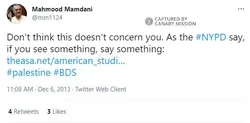 Mahmood Mamdani cm38 Twitter