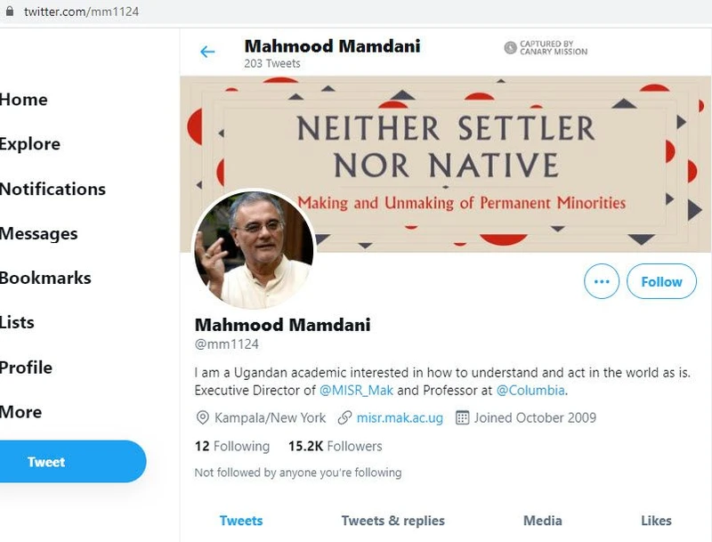 Mahmood Mamdani cm45 Twitter_#47