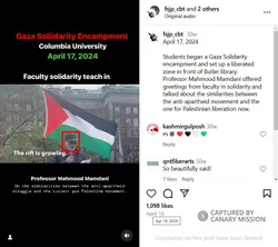 Mahmood Mamdani cm50 Instagram
