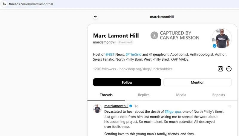 Marc Lamont Hill cm93 Threads_#61