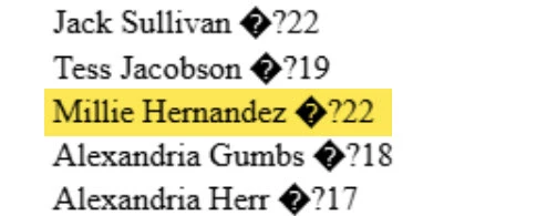 Millie Hernandez_#1