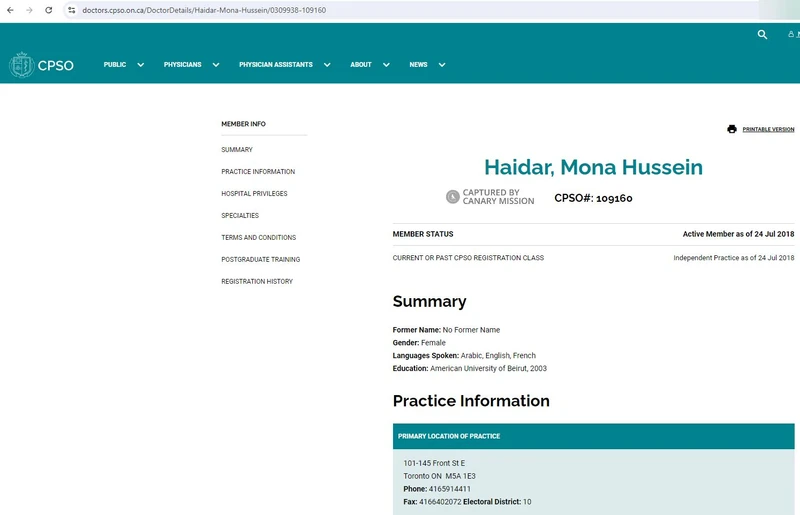 Mona Haidar cm07 doctors.cpso.on.ca_#9
