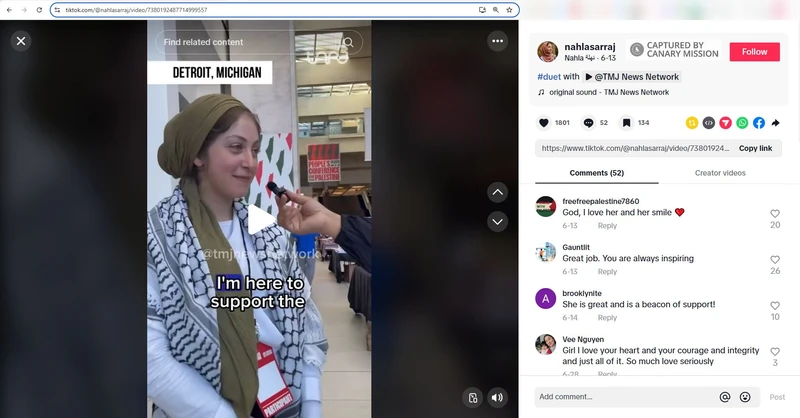 Nahla Al Sarraj cm12 TikTok_#12