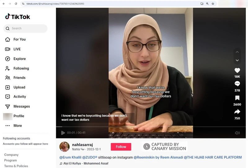 Nahla Al Sarraj cm13 TikTok_#13
