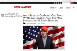 Nick Fuentes cm15 rightwingwatch.org