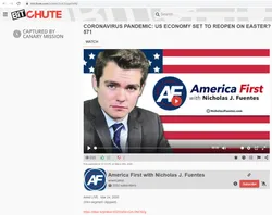 Nick Fuentes cm29b Bitchute