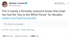 Nick Fuentes cm30 Twitter