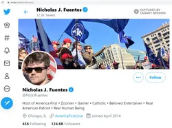 Nick Fuentes cm50 Twitter