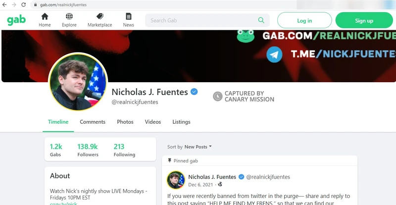 Nick Fuentes cm52a gab.com_#61