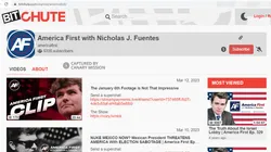 Nick Fuentes cm55 bitchute.com