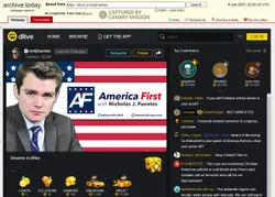 Nick Fuentes cm56 dlive.tv