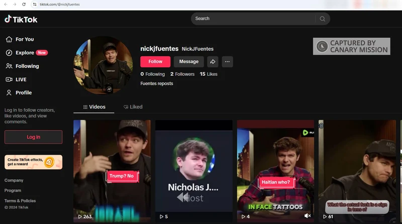 Nick Fuentes cm60 TikTok_#68