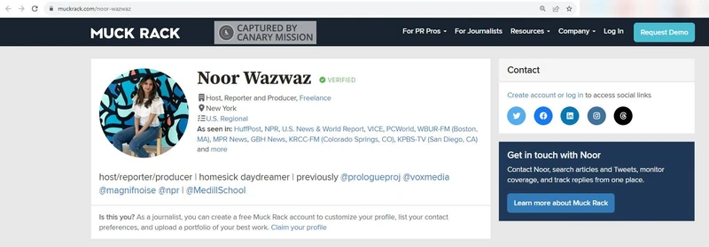 Noor Wazwaz cm37 muckrack.com_#46