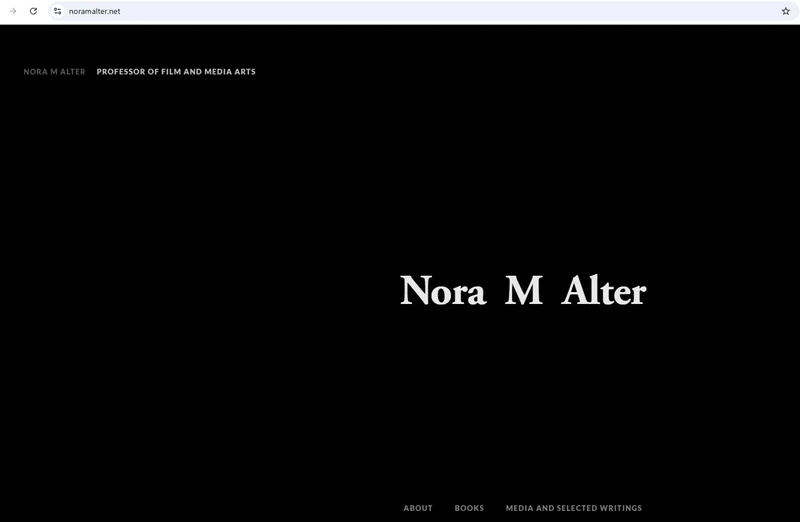 Nora M. Alter_#10