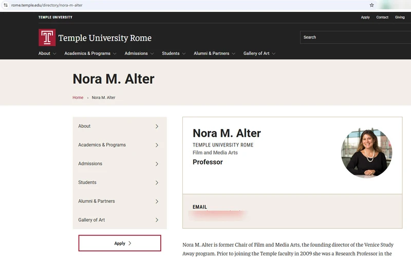 Nora M. Alter_#9