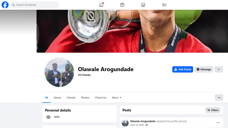 Olawale Arogundade_#17