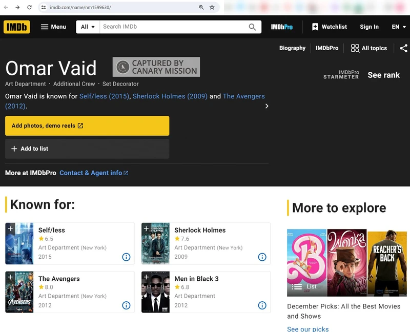 Omar Vaid cm17 imdb.com_#17