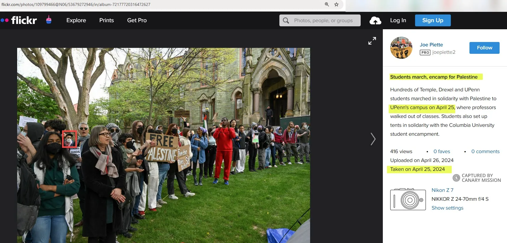 Rami George Penn Encampment 