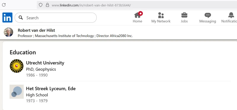 Robert Van Der Hilst_#2